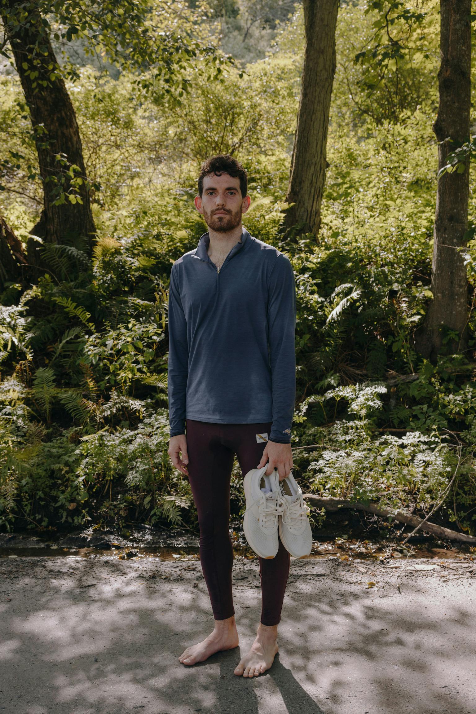 Tracksmith Turnover Tights (Lined) Mens - Black - Frontrunner Colombo